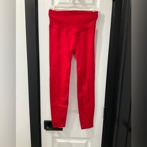 Vs Pink Womens Active Red Workout Skinny Leggings Size XS